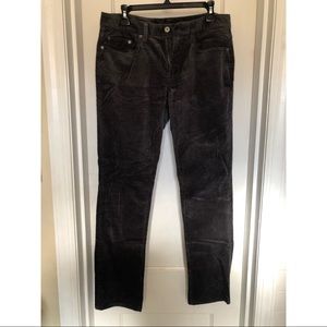 Bonobos Gray Corduroy 5-Pocket Pants 32x32